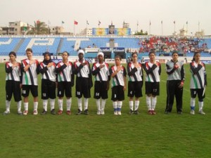 Gaza women football team